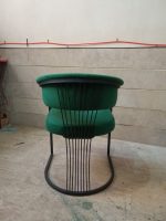 صندلی ناهار خوری مخملی سزار مناسب کافه و رستوران
